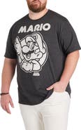 True Nation by DXL Big & Tall Super Mario Graphic Tee