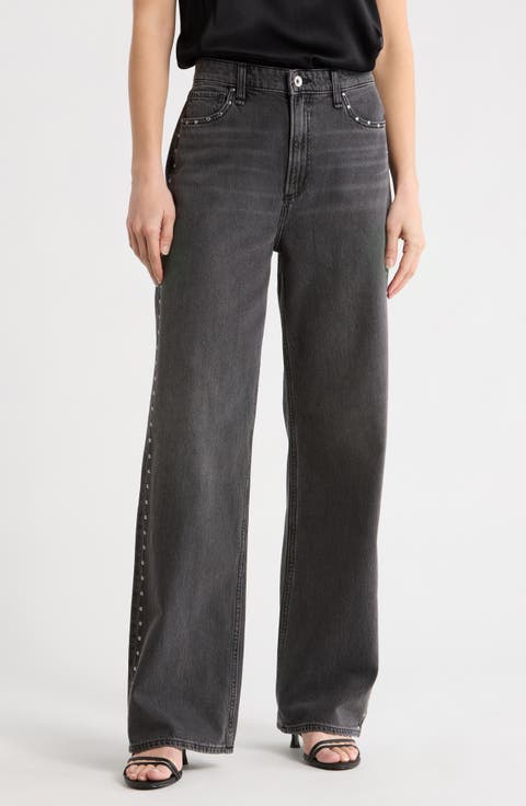 Lori High Waist Wide Leg Jeans