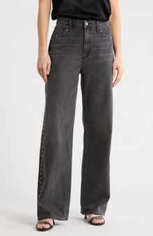 rag & bone Lori High Waist Wide Leg Jeans