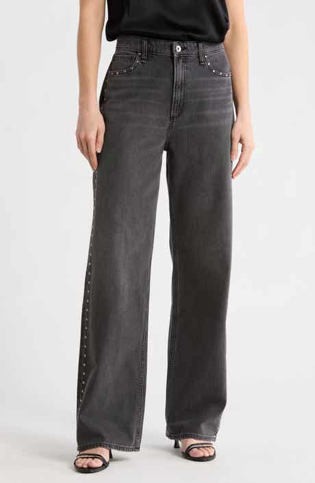 rag & bone Lori High Waist Wide Leg Jeans
