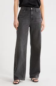 rag & bone Lori High Waist Wide Leg Jeans