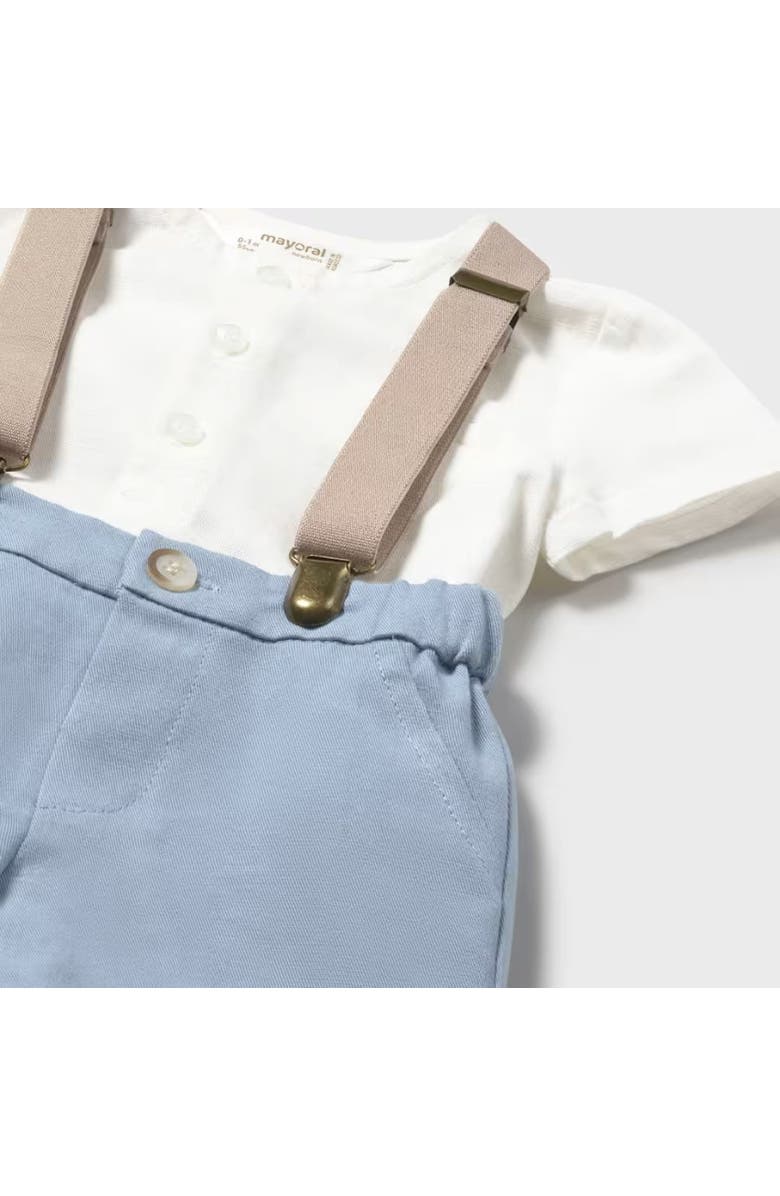 Mayoral Suspenders Set, Alternate, color, Blue