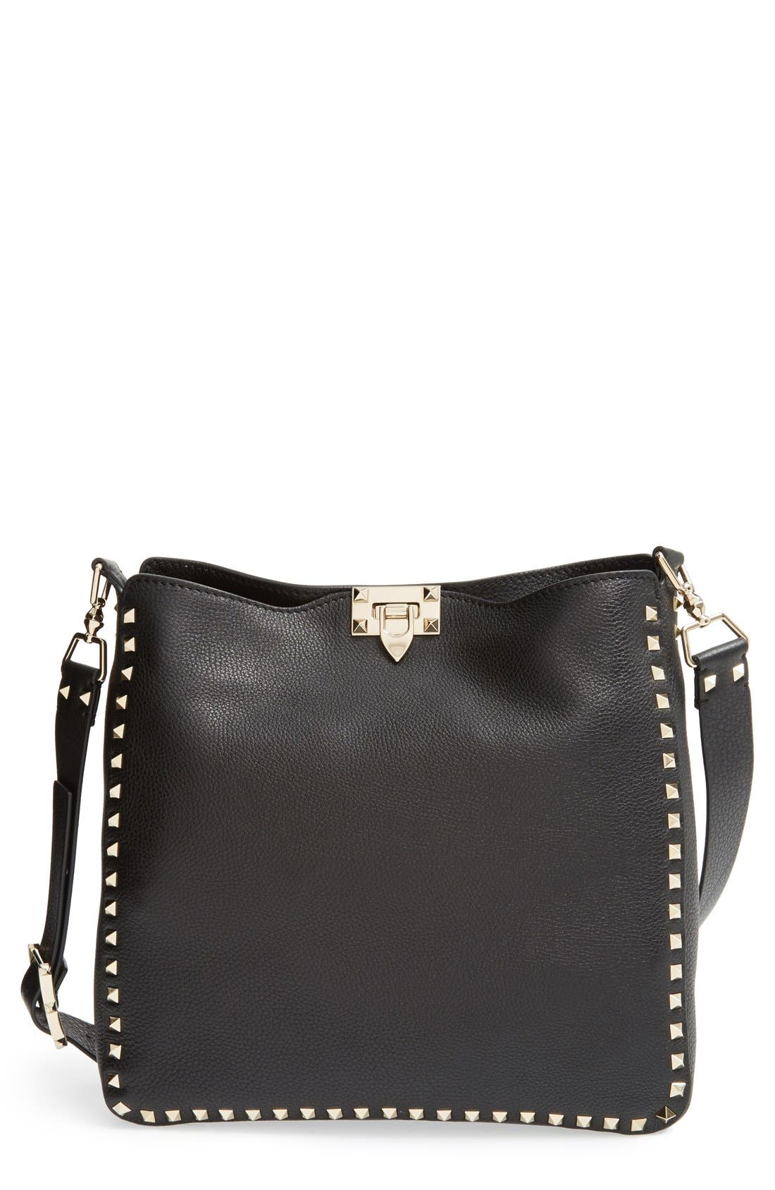 Valentino 'Rockstud' Hobo, Main, color, 