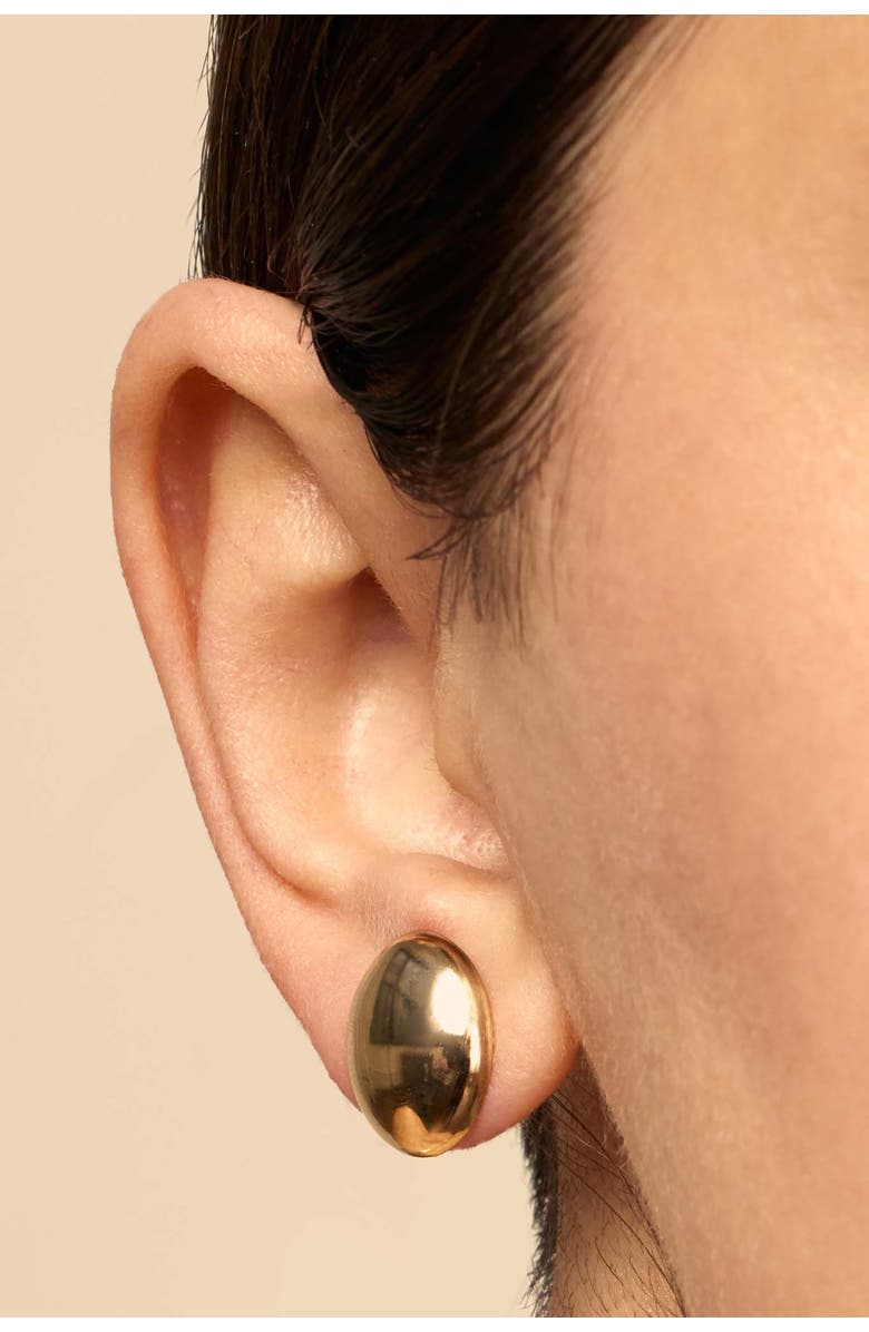 Oradina 10K Yellow Gold High Society Studs, Alternate, color, 