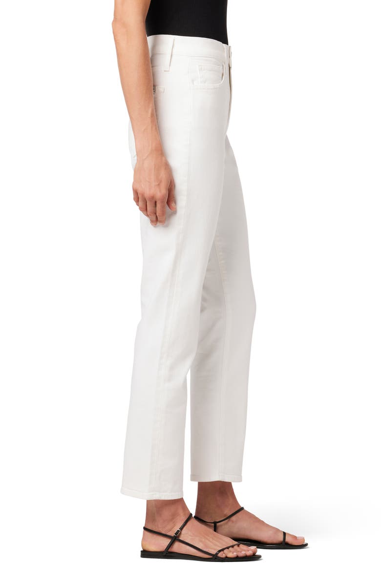 Joe's The OG High Waist Ankle Slim Straight Leg Jeans, Alternate, color, White