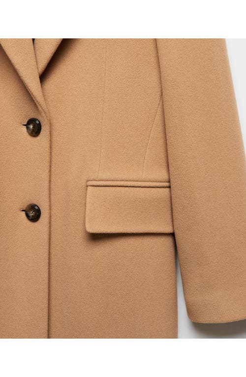 Mango Virgin Wool Blend Coat