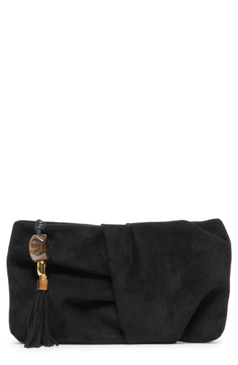 Louela Tassel Clutch