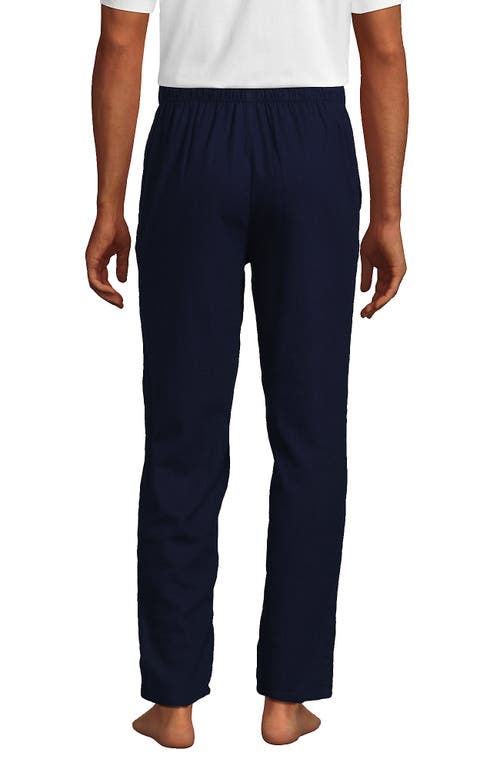 Lands' End Flannel Pajama Pants In Blue
