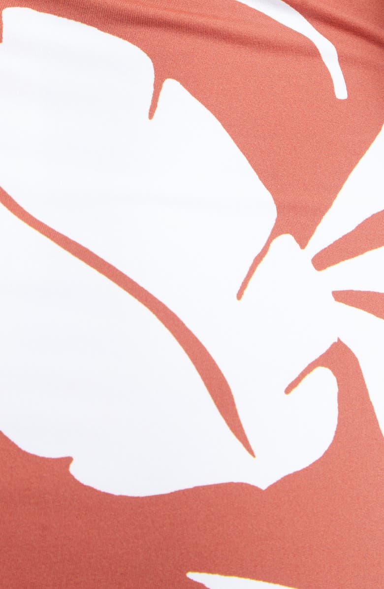 Max Mara Stilla Print Bikini Bottoms, Alternate, color, Rust