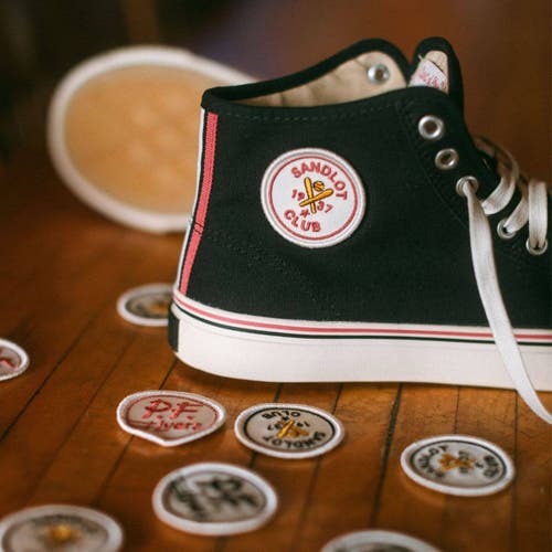 Pf Flyers P.f. Flyers Center High-top Sneaker In Black