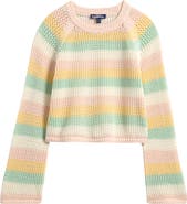 Freshman Kids' Open Knit Pullover Sweater