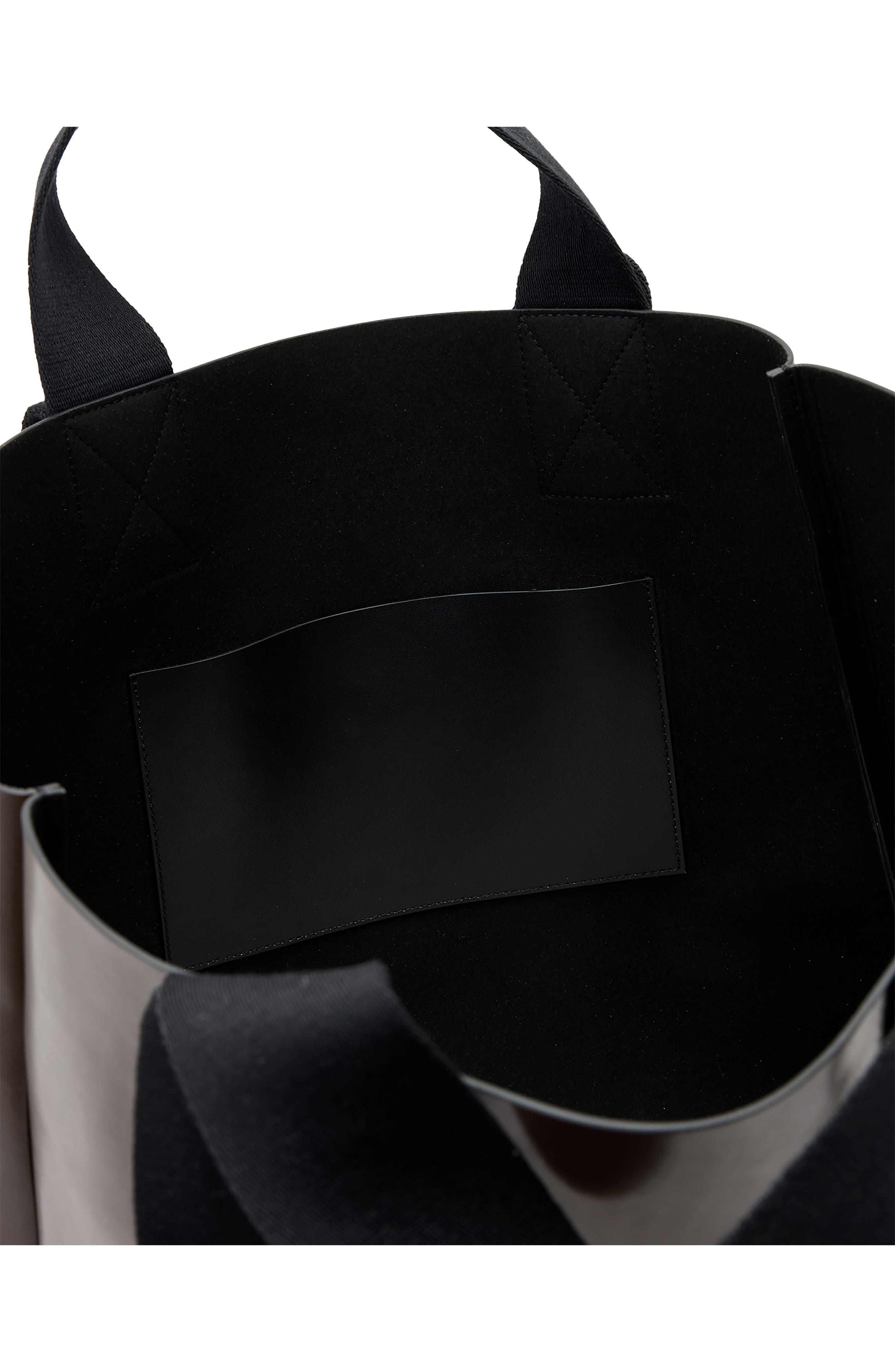 AllSaints Izzy Leather Tote, Alternate, color, Fango Brown