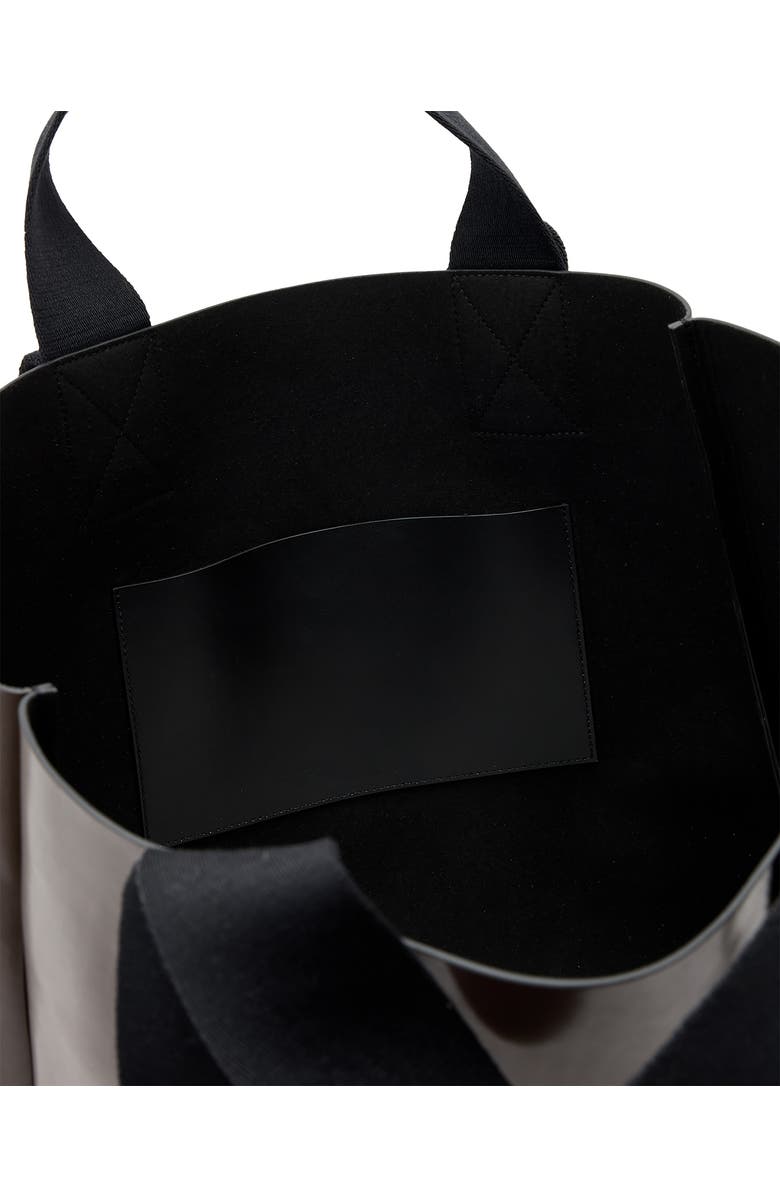 AllSaints Izzy Leather Tote, Alternate, color, Fango Brown