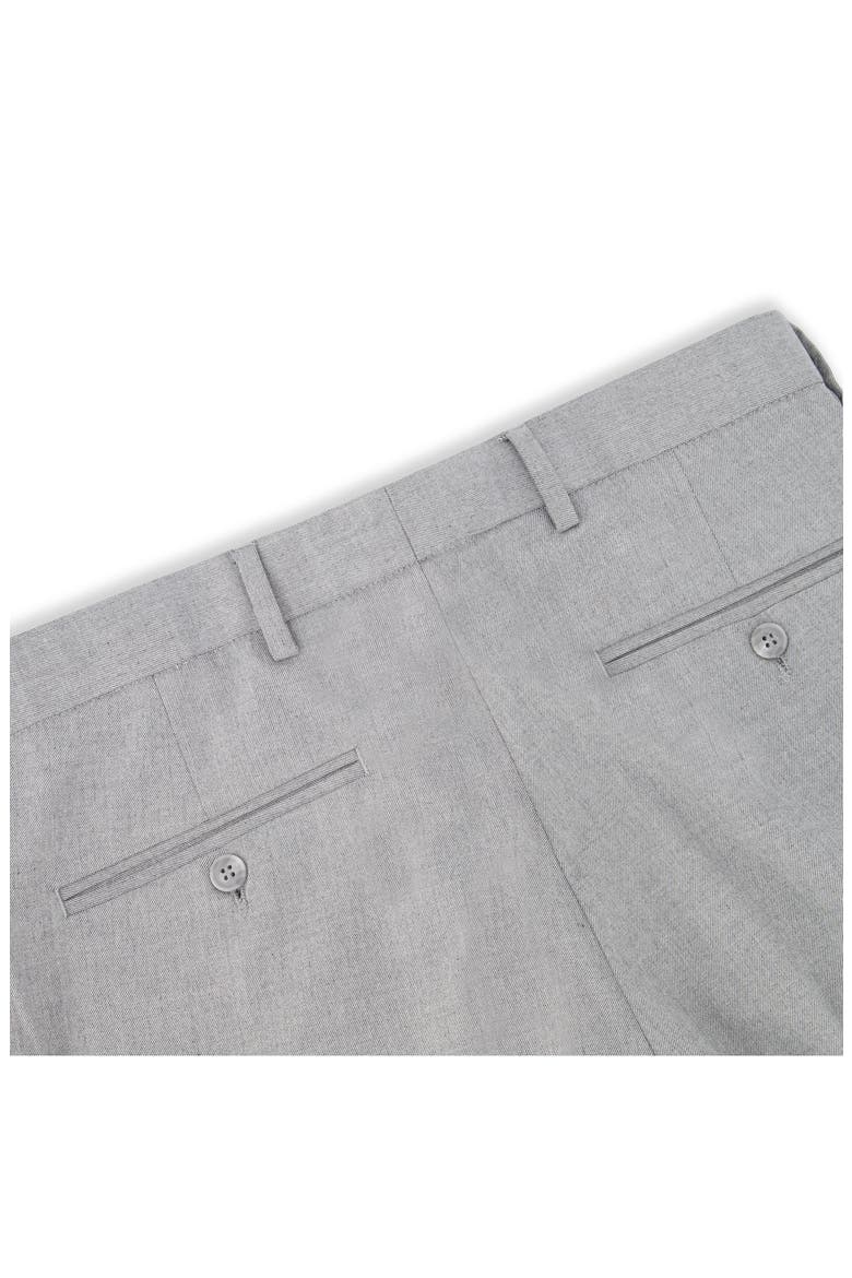 Sharkskin Dress Pants, Alternate, color, GREY