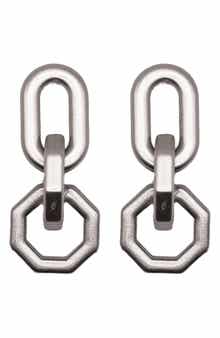 MacRae & Co. Geometric Link Drop Earrings
