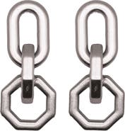 MacRae & Co. Geometric Link Drop Earrings