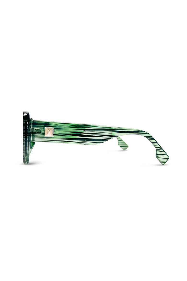 The Capri Sunglasses, Alternate, color, Green