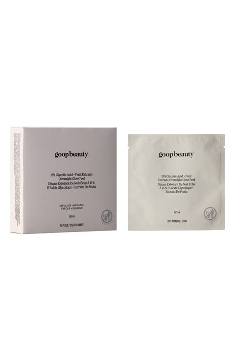15% Glycolic Acid Overnight Glow Peel Pads - 12-Pack
