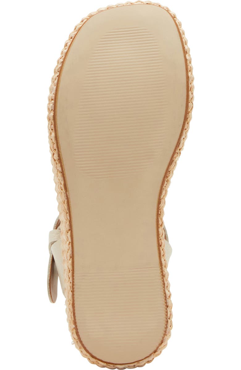 Steve Madden Sunset Platform Wedge Sandal, Alternate, color, Bone Leather