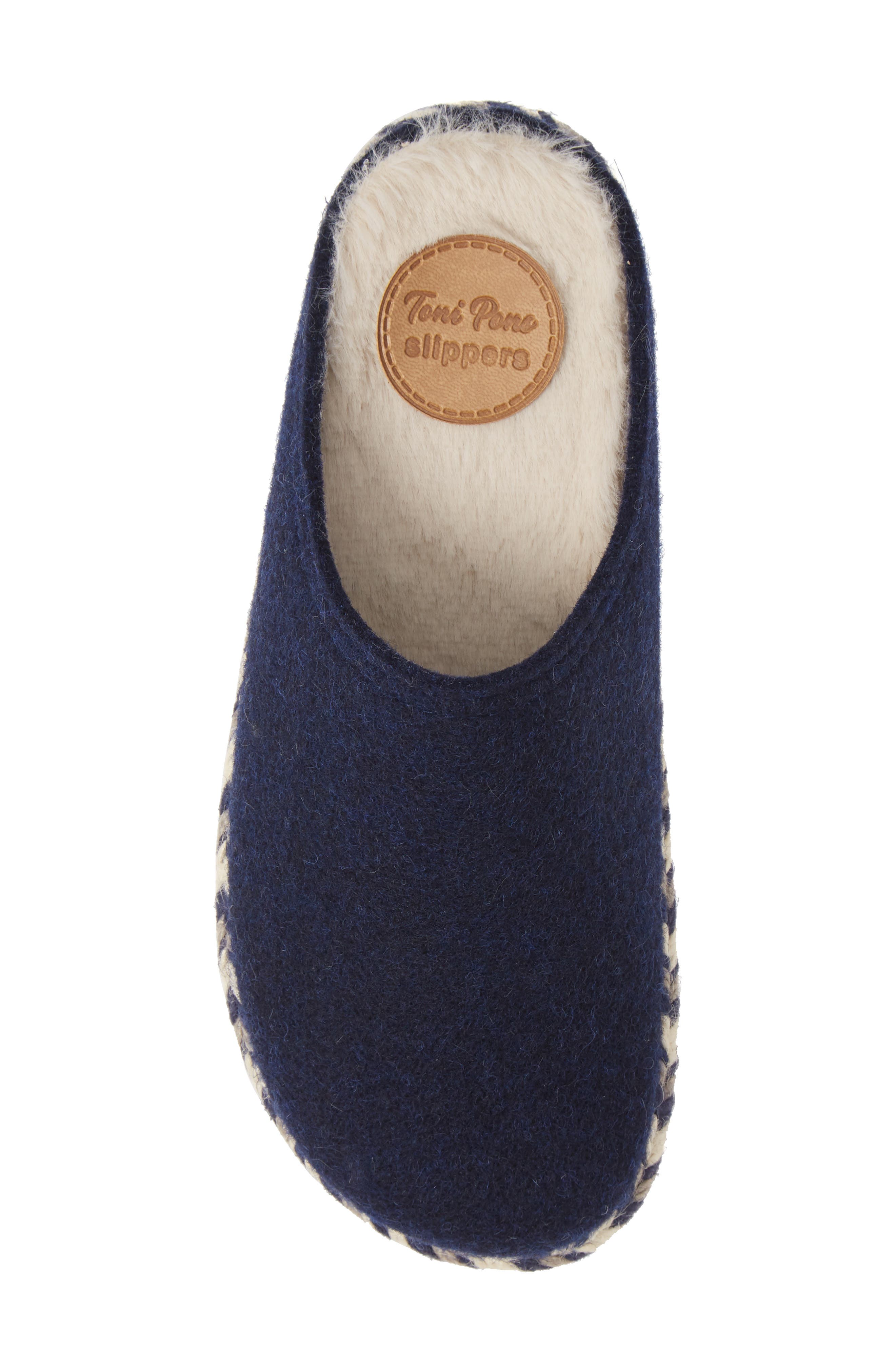 Miri Lined Scuff Slipper, Alternate, color, MARI WOOL