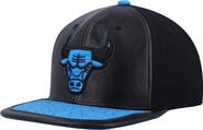 Mitchell & Ness Men's Mitchell & Ness Black/Royal Chicago Bulls Day One Snapback Hat