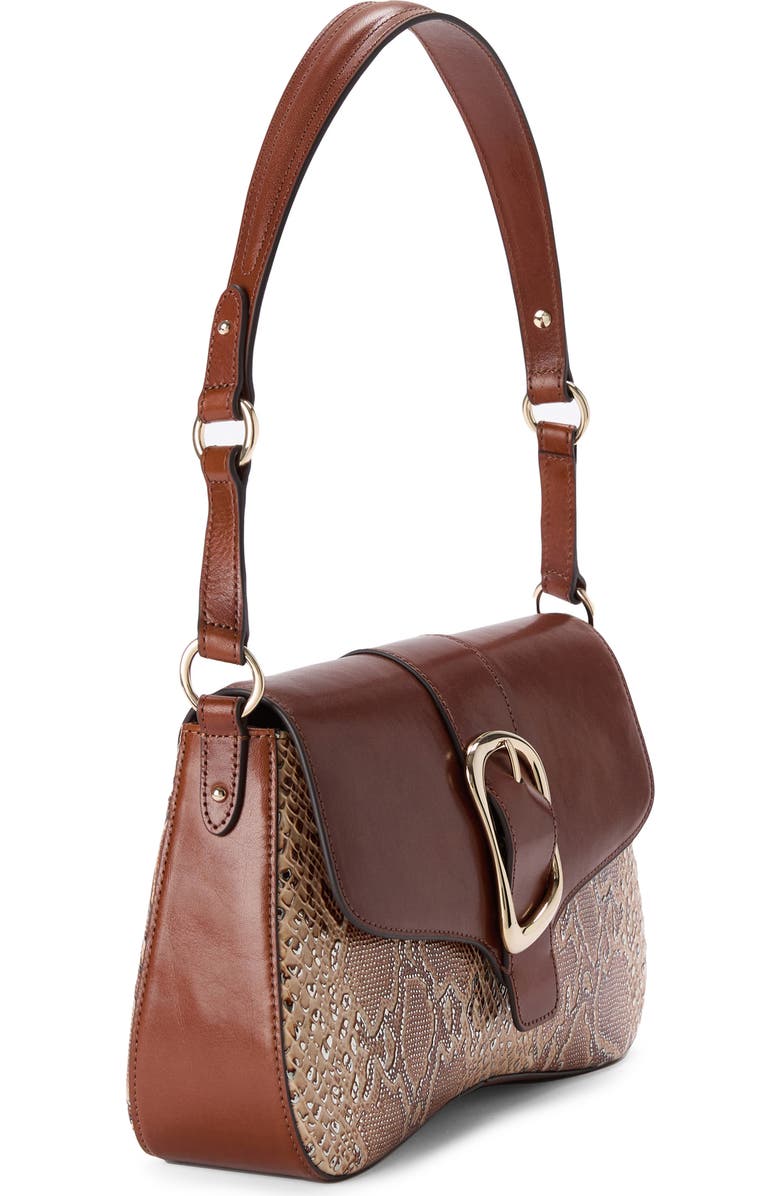 Brahmin Nerida Python Embossed & Smooth Leather Shoulder Bag | Nordstrom