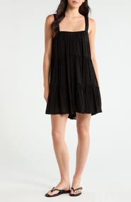 Elan Tiered Cover-Up Dress