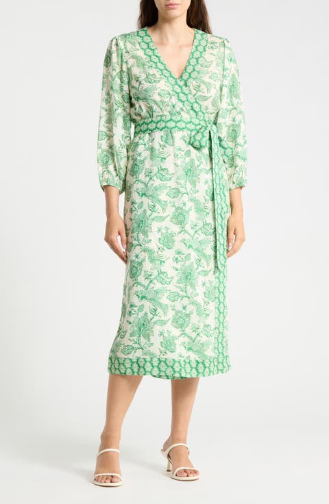 Alana Midi Wrap Dress