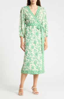 Alana Midi Wrap Dress