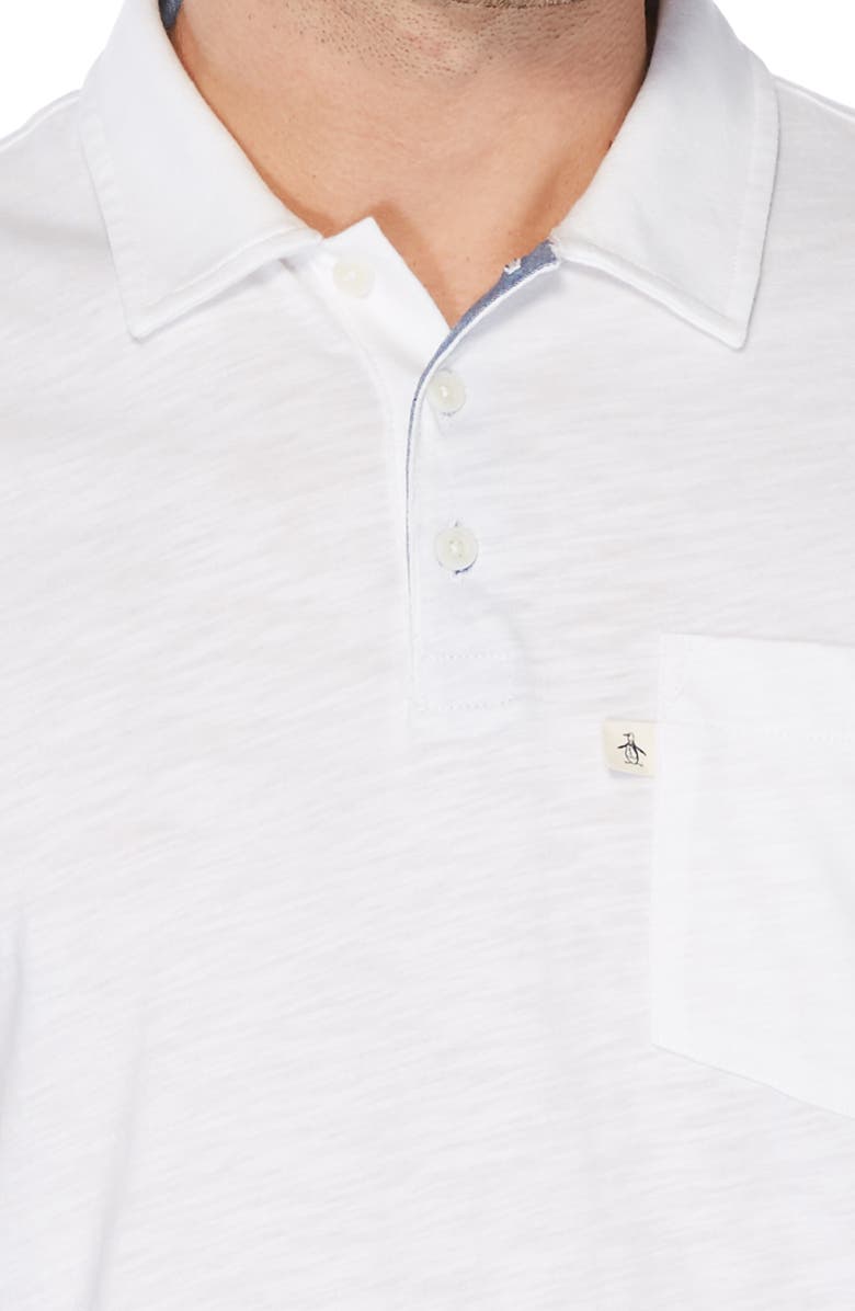 Original Penguin Slub Pocket Polo, Alternate, color, 