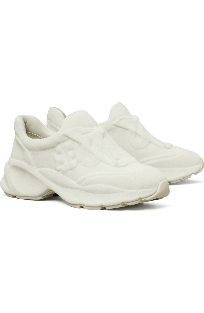 Tory Burch Good Luck X-Ray Sneaker, Main, color, Light Titanium