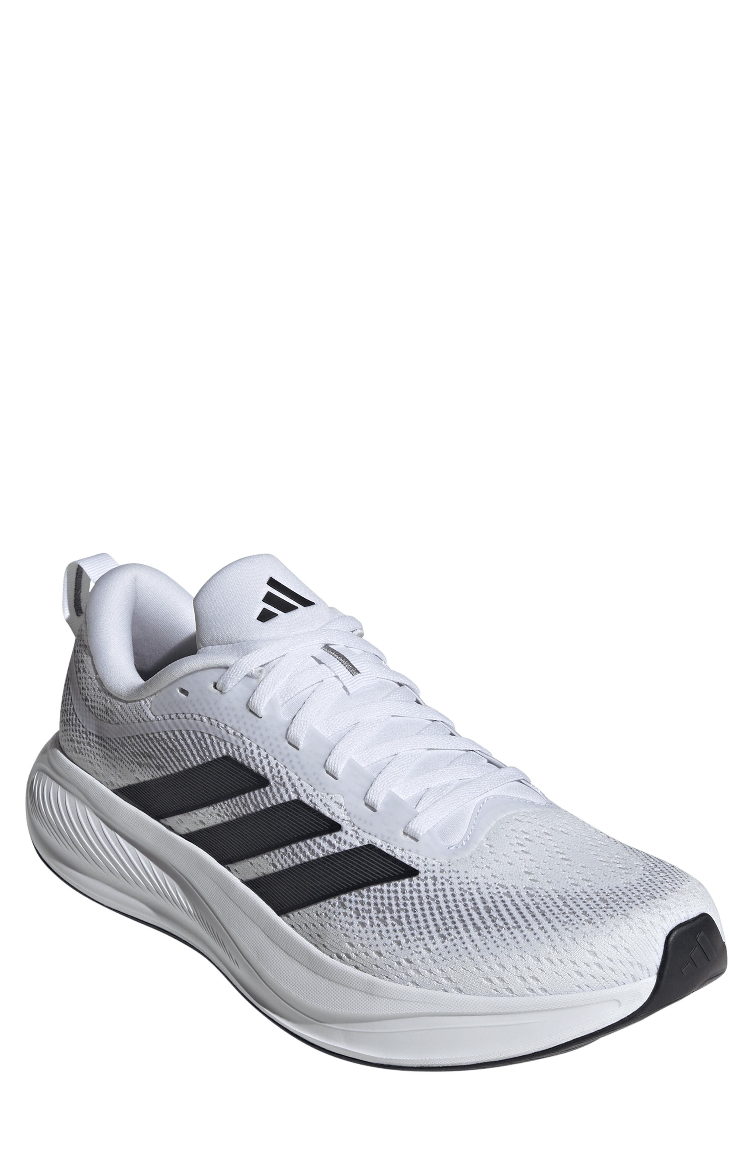 adidas Response Pace Running Shoe, Main, color, Ftwr White/ Core Black/ Grey
