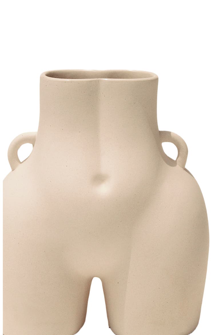 Her Vase, Alternate, color, Off White