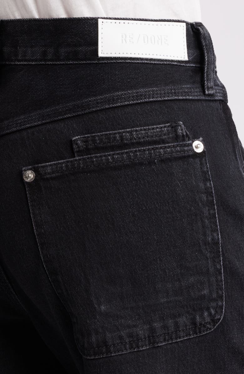 Re/Done Straight Leg Painter Jeans, Alternate, color, 