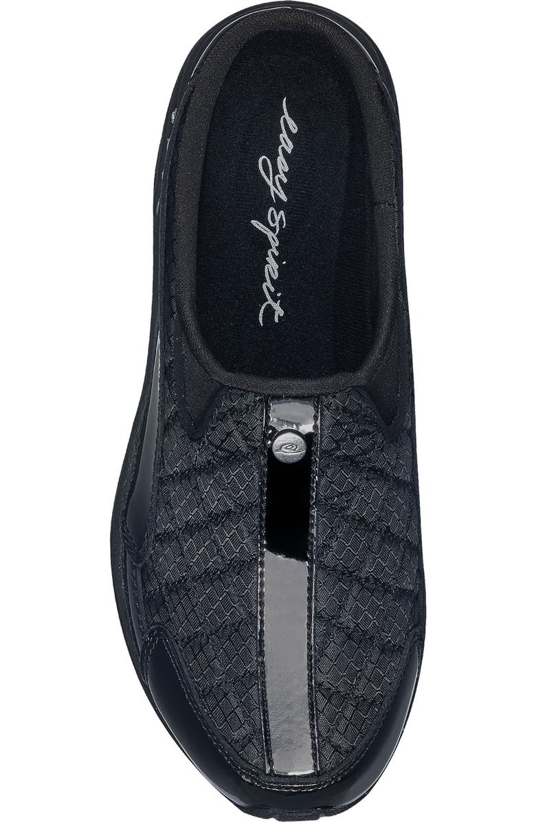 Easy Spirit Traveltime Classic Clog, Alternate, color, Black Patent Leather