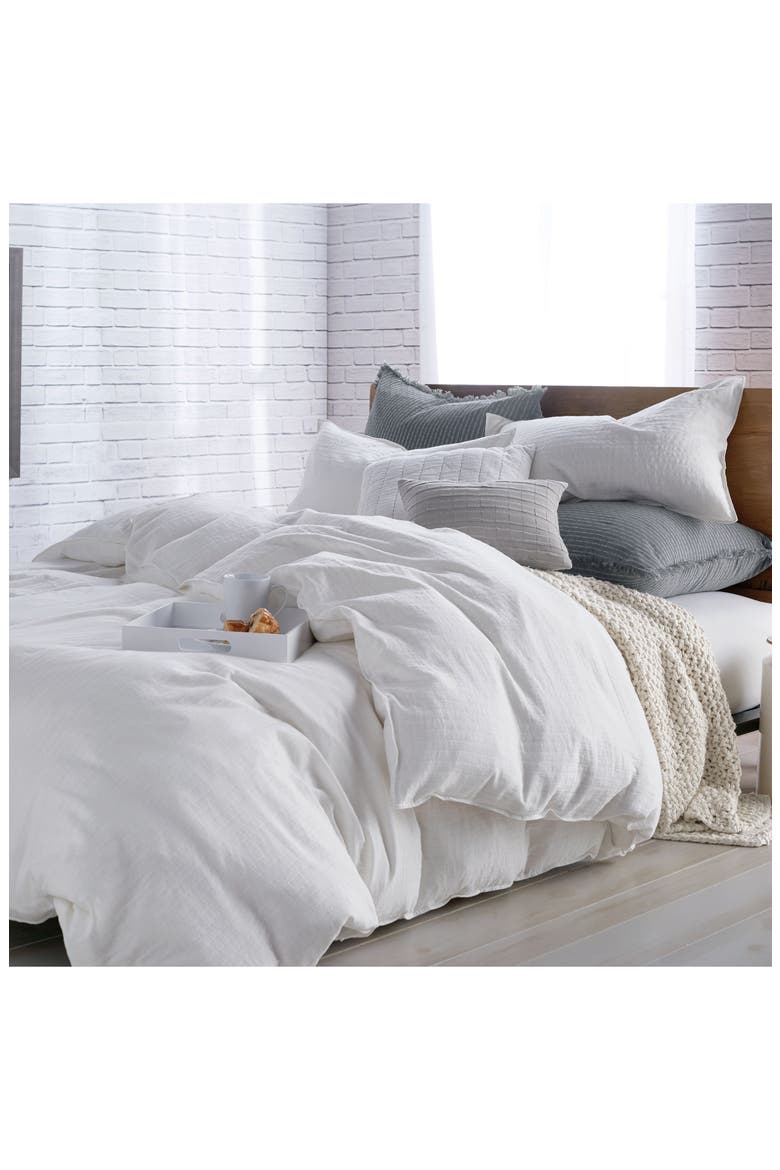 PURE Comfy Duvet Cover, Main, color, WHITE