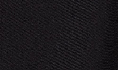 Song For The Mute Black Gabardine Slim Coach Jacket In Black