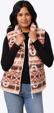 Mobile Warming Upland Printed Heated High-Pile Fleece Vest