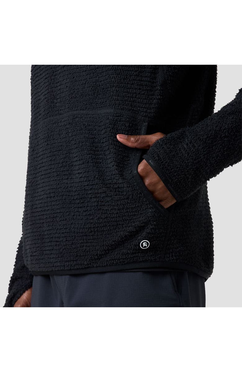 Backcountry Highliner Primaloft Air-Perm Fleece 1/4-Zip - Men's, Alternate, color, Black