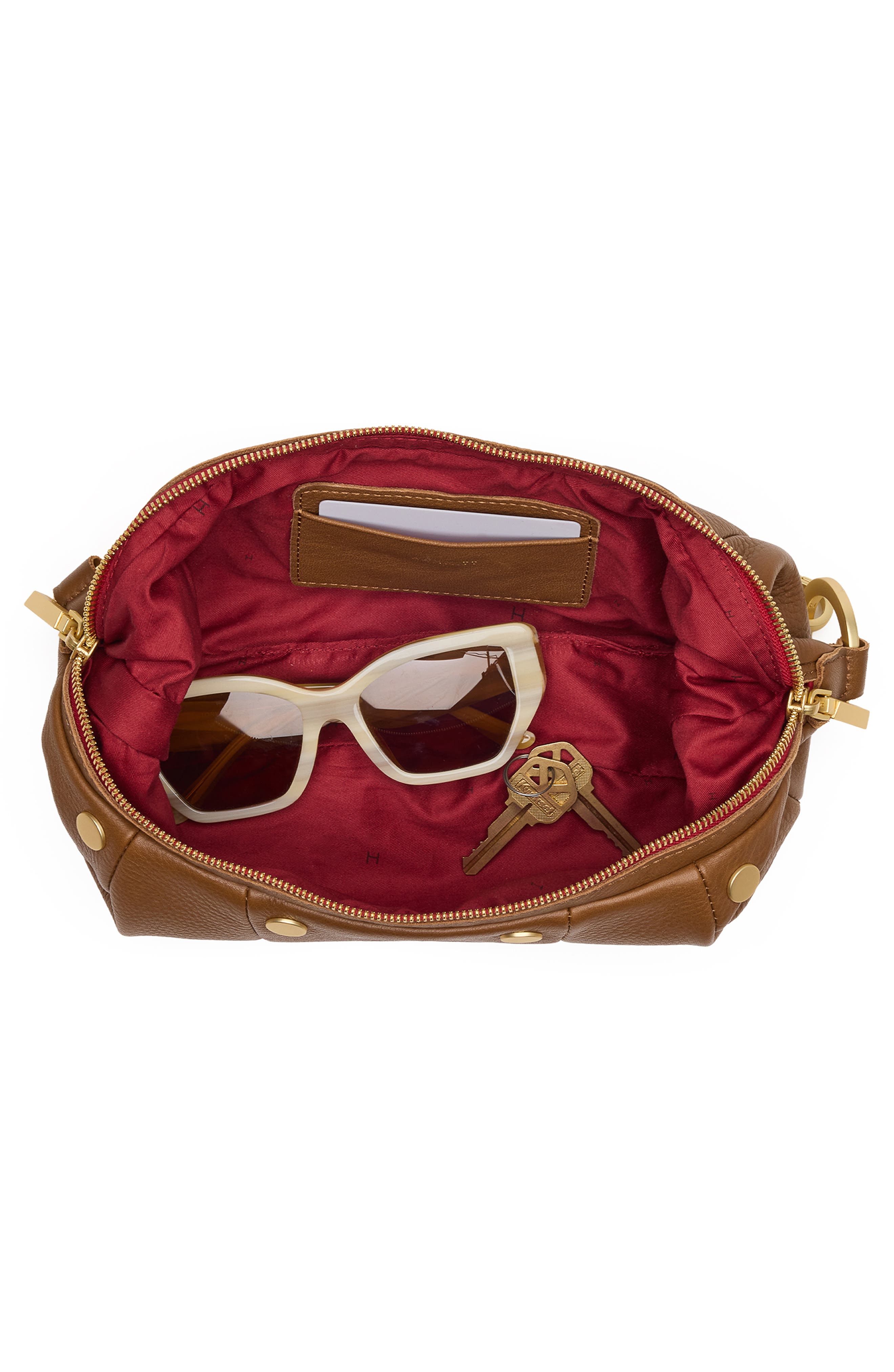HAMMITT Erica Sml Bag, Alternate, color, Mahogany Pebble