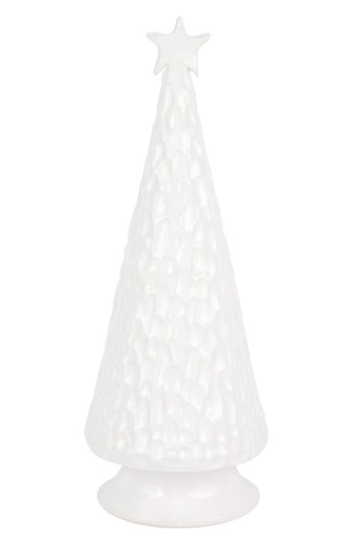 Vietri Foresta Large Hammered Tree In White