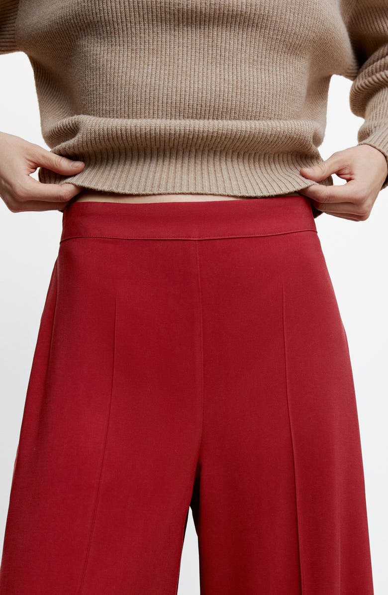 MANGO High Waist Palazzo Pants, Alternate, color, 