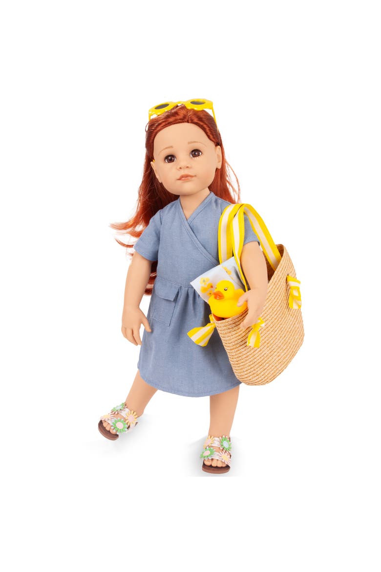 Hannah Little Duck - 19.5" Standing Poseable Doll Set, Kids 3+, Alternate, color, Multicolored