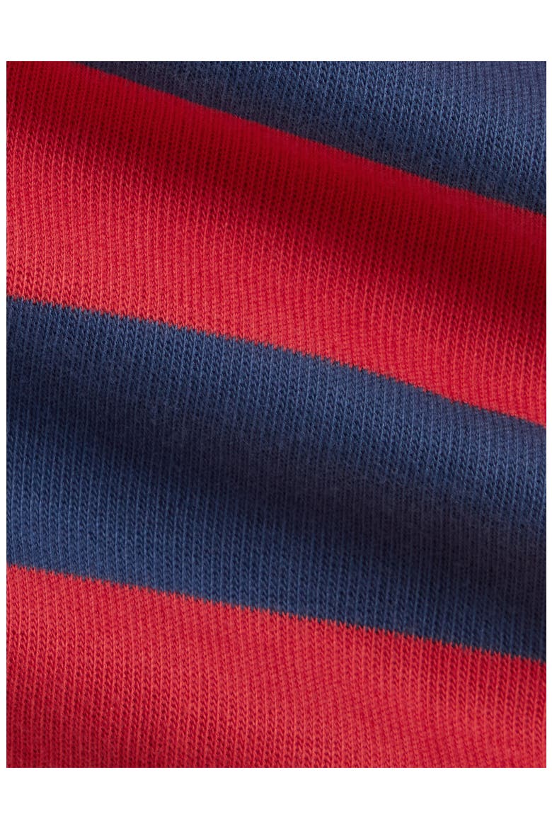 Kids' Striped Estate Rib Coverall, Alternate, color, POST RED MULTI