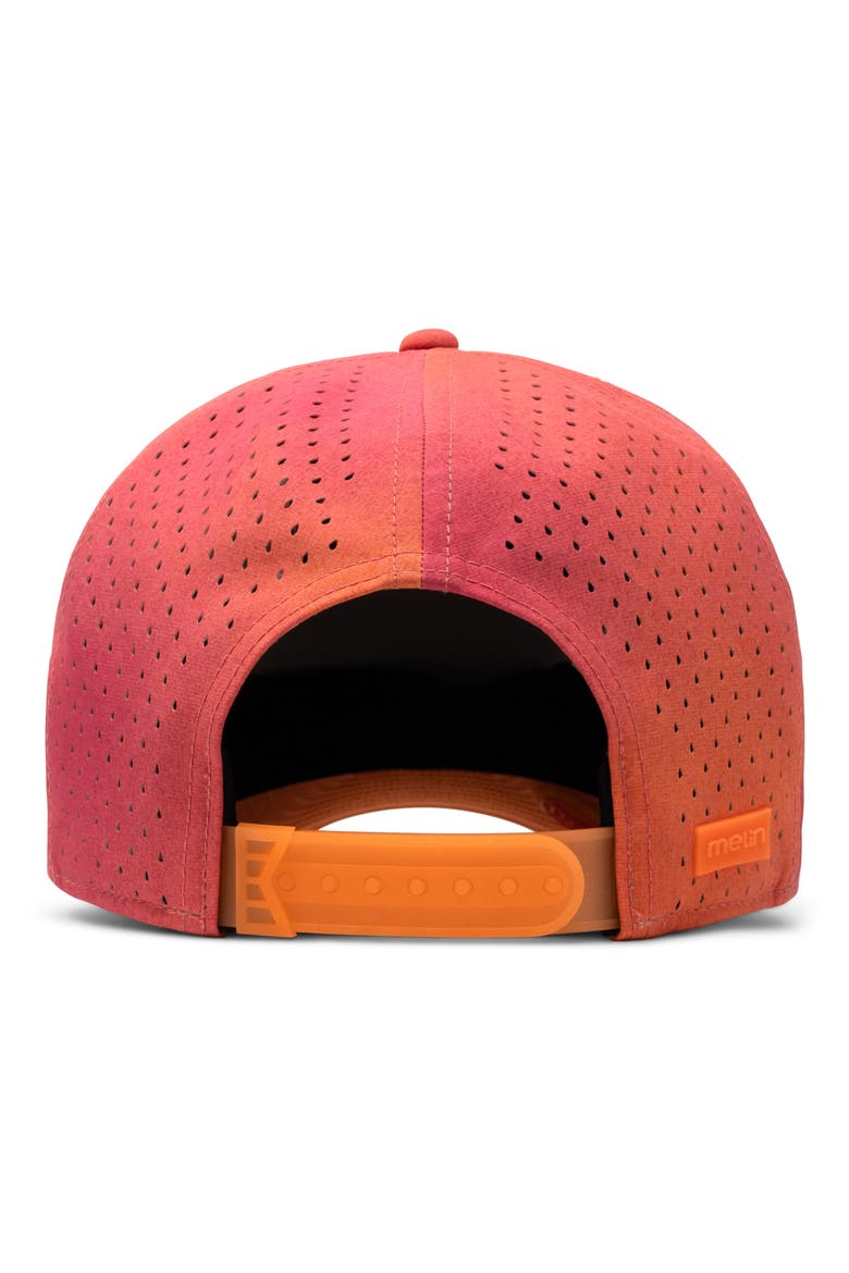 A-Game Hydro Performance Snapback Ball Cap, Alternate, color, SUNSET AURA