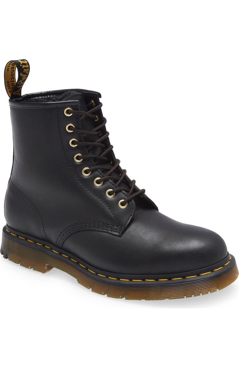 Dr. Martens 1460 Blizzard Waterproof Boot, Main, color, Black