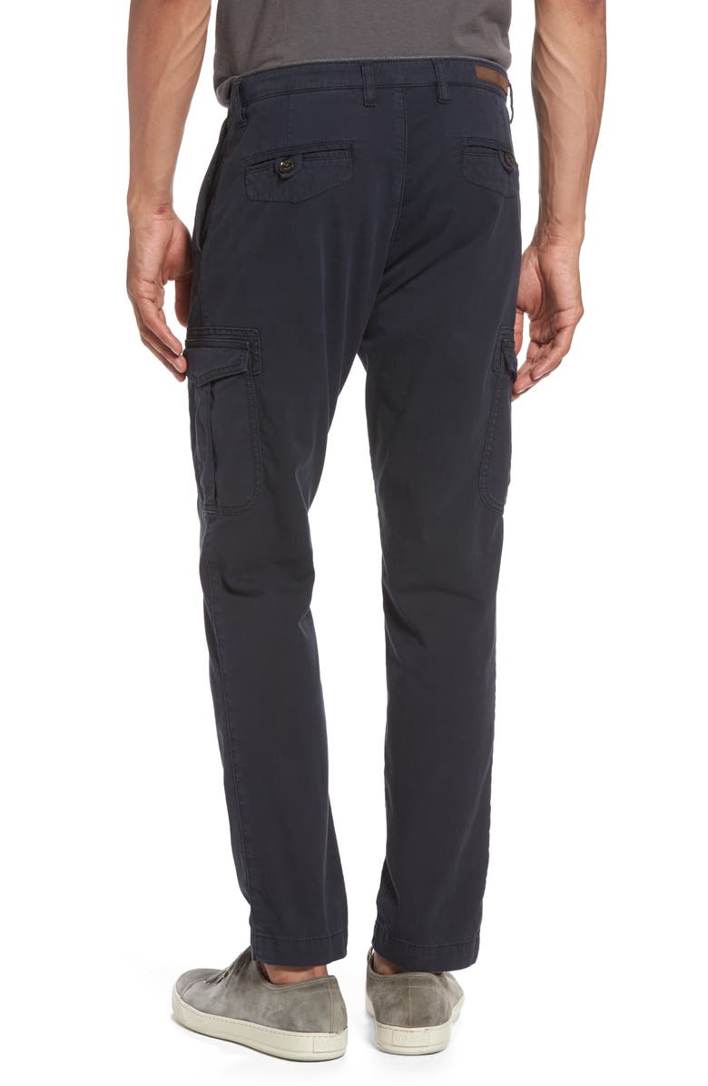 Eleventy Stretch Cotton Cargo Pants, Alternate, color,