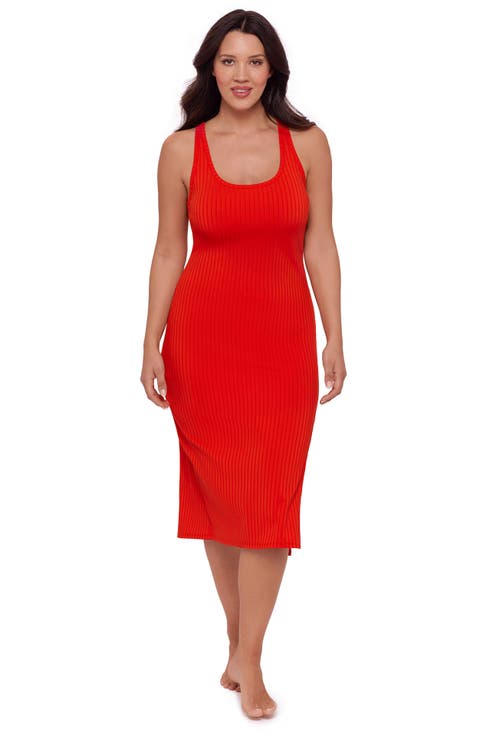 Rib Coverup Dress