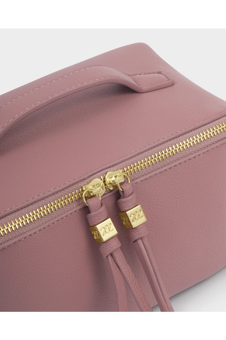 Soho Medium Makeup And Toiletry Bag in Deep Rose, Alternate, color, Deep Rose