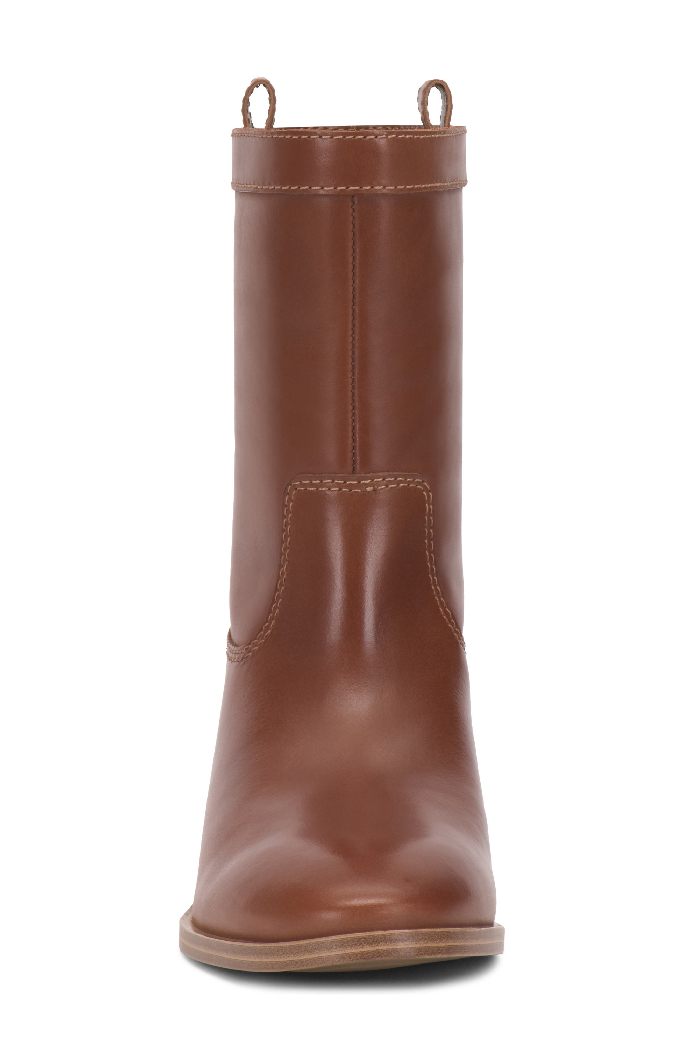Bezzley Leather Bootie, Alternate, color, NEW BRANDY